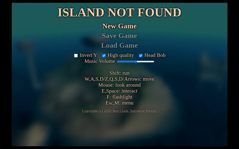 Island Not Found