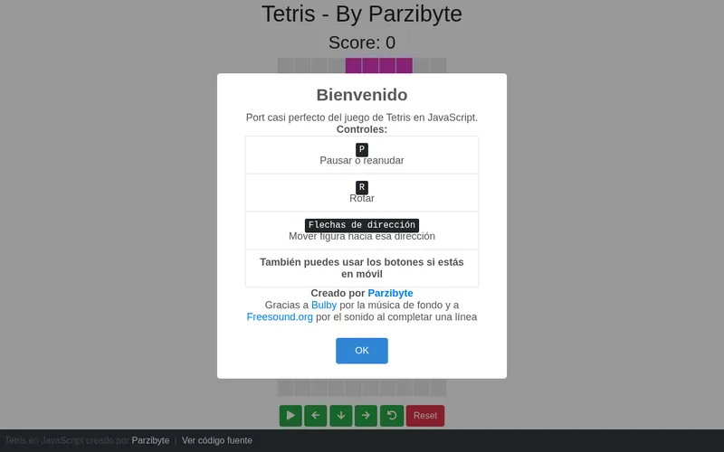 Tetris Español